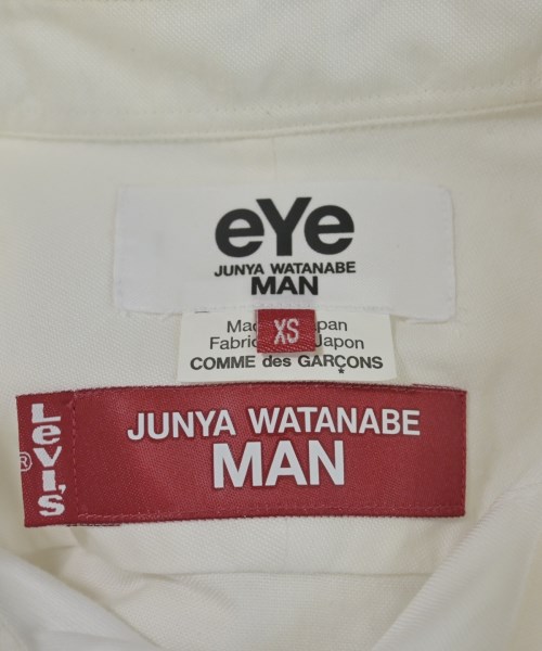 JUNYA WATANABE MAN（ジュンヤワタナベマン）カジュアルシャツ 白 サイズ:XS メンズ/2200727925022