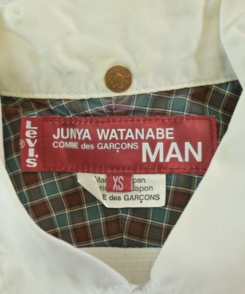 JUNYA WATANABE MAN（ジュンヤワタナベマン）カジュアルシャツ 白 サイズ:XS メンズ/2200683356014