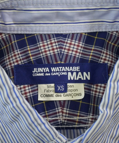 JUNYA WATANABE MAN（ジュンヤワタナベマン）カジュアルシャツ 青 サイズ:XS メンズ/2200683356052