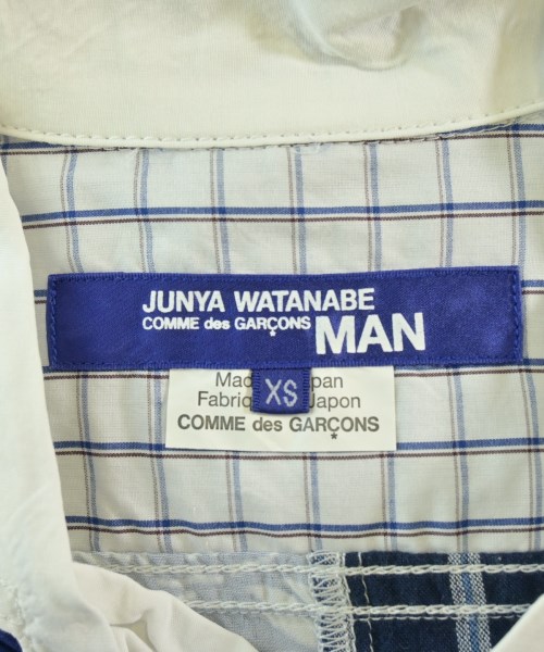 JUNYA WATANABE MAN（ジュンヤワタナベマン）カジュアルシャツ 青 サイズ:XS メンズ/2200683356069