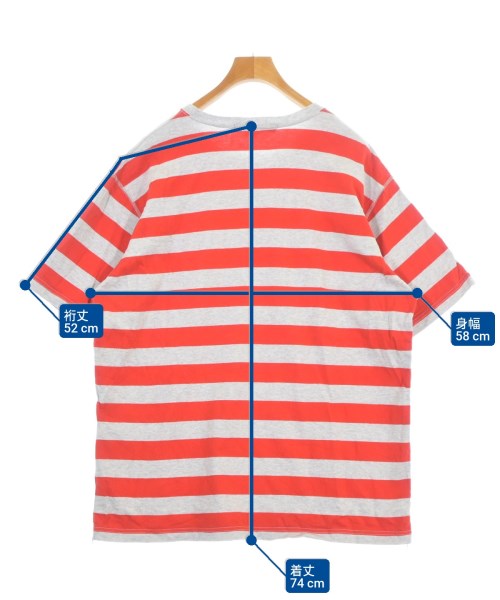 JUNYA WATANABE MAN（ジュンヤワタナベマン）Tシャツ・カットソー 赤 サイズ:L メンズ/2200683628241