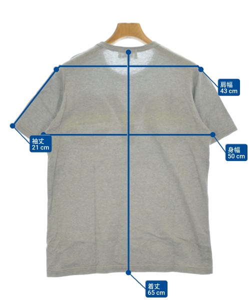 JUNYA WATANABE MAN（ジュンヤワタナベマン）Tシャツ・カットソー グレー サイズ:S メンズ/2200684222066