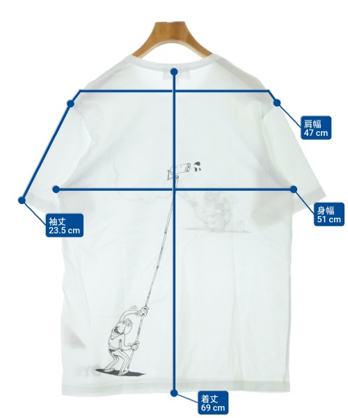 JUNYA WATANABE MAN（ジュンヤワタナベマン）Tシャツ・カットソー 白 サイズ:M メンズ/2200683231175