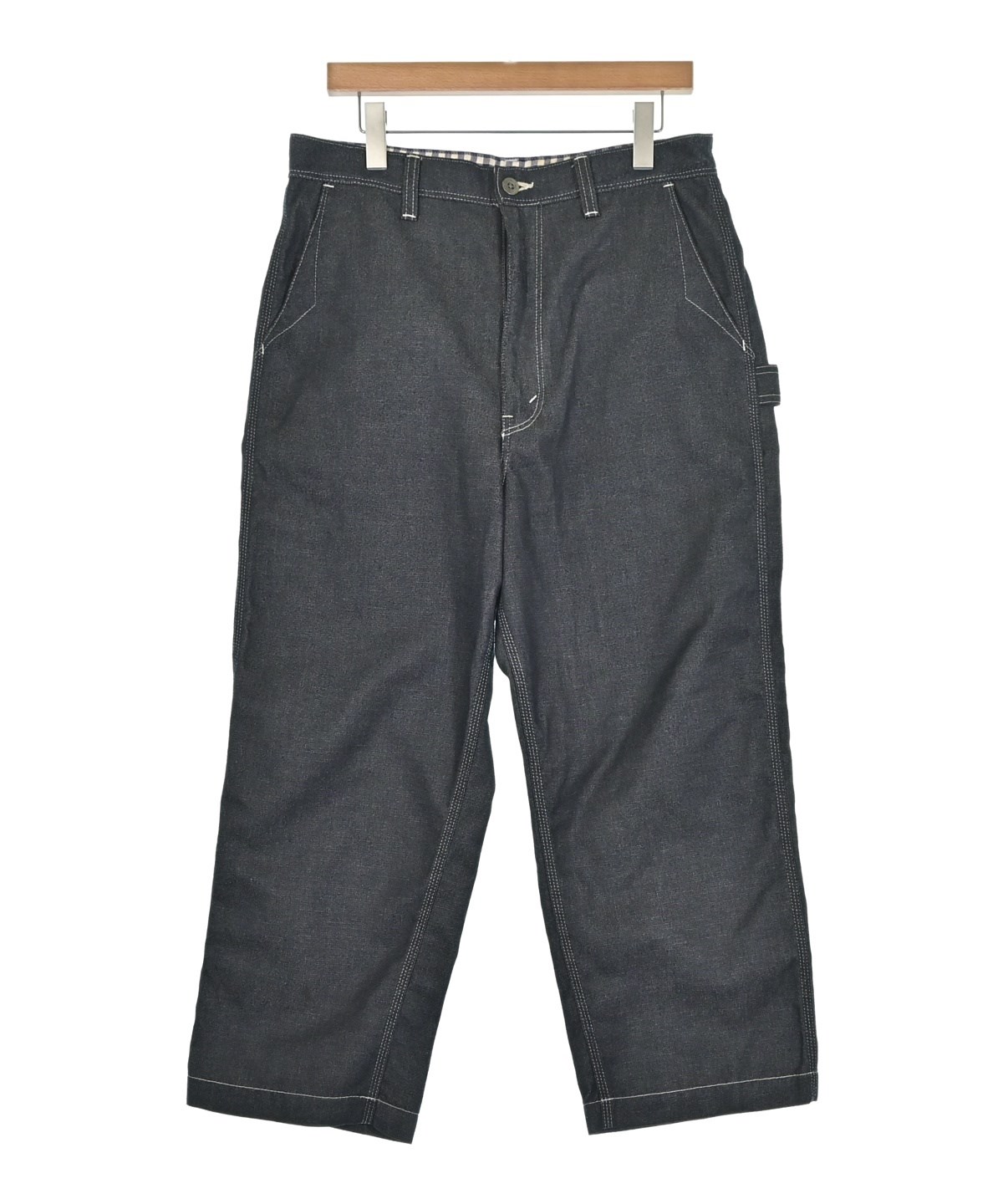 【名作】JUNYA WATANABE 有刺鉄線パンツ JUNYA WATANABE MAN（ジュンヤワタナベマン）デニムパンツ 紺 サイズ:M