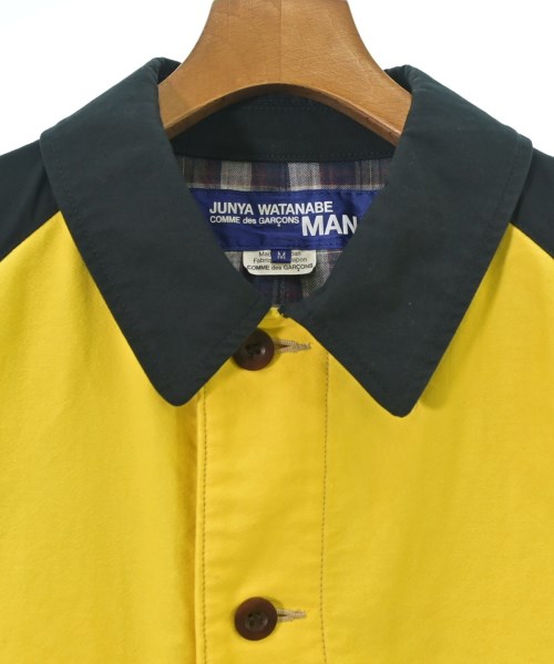 JUNYA WATANABE MAN（ジュンヤワタナベマン）ステンカラーコート 黄 サイズ:M メンズ/2200684952017