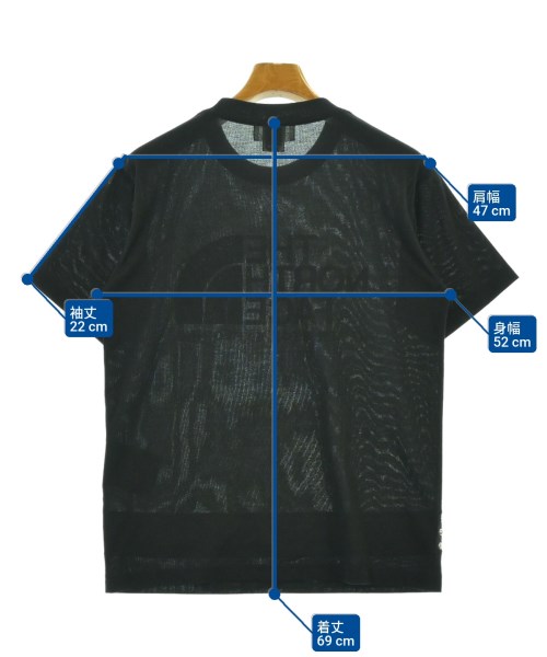 JUNYA WATANABE MAN（ジュンヤワタナベマン）Tシャツ・カットソー 黒 サイズ:S メンズ/2200685393024