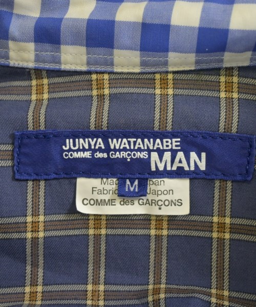 JUNYA WATANABE MAN（ジュンヤワタナベマン）カジュアルシャツ 青 サイズ:M メンズ/2200687457120