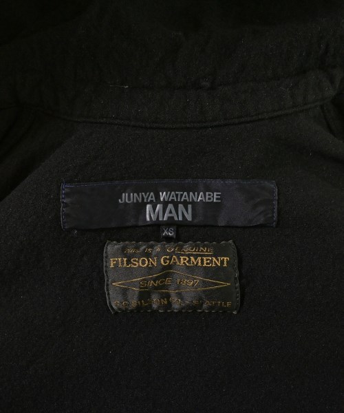 JUNYA WATANABE MAN（ジュンヤワタナベマン）カジュアルシャツ 黒 サイズ:XS メンズ/2200691797076