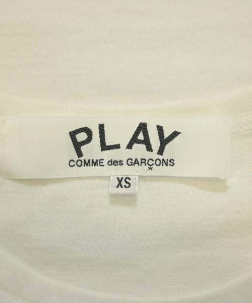 PLAY COMME des GARCONS（プレイコムデギャルソン）Tシャツ・カットソー 白 サイズ:XS レディース/2200635382023