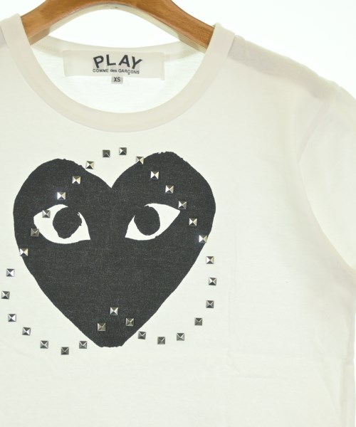 PLAY COMME des GARCONS（プレイコムデギャルソン）Tシャツ・カットソー 白 サイズ:XS レディース/2200635382023