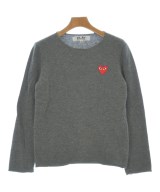 PLAY COMME des GARCONS（プレイコムデギャルソン）ニット・セーター グレー サイズ:M レディース/2200635755032