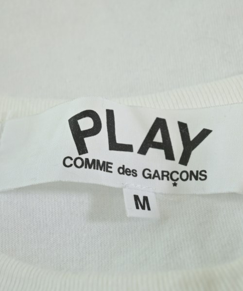 PLAY COMME des GARCONS（プレイコムデギャルソン）Tシャツ・カットソー 白 サイズ:M メンズ/2200626920142