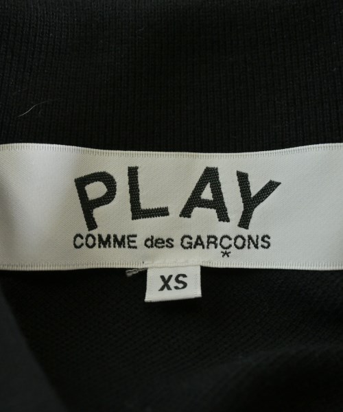PLAY COMME des GARCONS（プレイコムデギャルソン）ポロシャツ 黒 サイズ:XS メンズ/2200636308022
