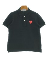 PLAY COMME des GARCONS（プレイコムデギャルソン）ポロシャツ 黒 サイズ:L レディース/2200636548060