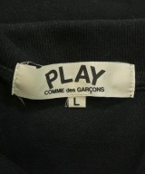 PLAY COMME des GARCONS（プレイコムデギャルソン）ポロシャツ 黒 サイズ:L レディース/2200636548060