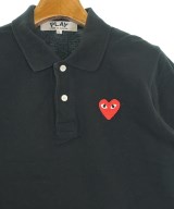 PLAY COMME des GARCONS（プレイコムデギャルソン）ポロシャツ 黒 サイズ:L レディース/2200636548060