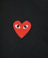PLAY COMME des GARCONS（プレイコムデギャルソン）ポロシャツ 黒 サイズ:L レディース/2200636548060