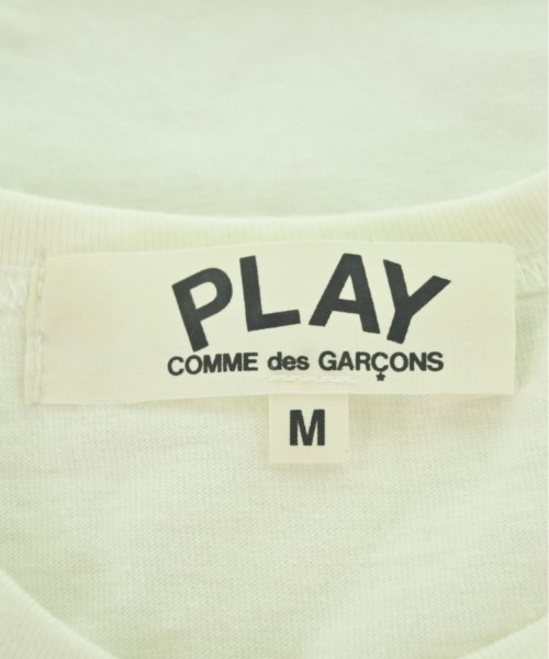 PLAY COMME des GARCONS（プレイコムデギャルソン）Tシャツ・カットソー 白 サイズ:M レディース/2200623335062