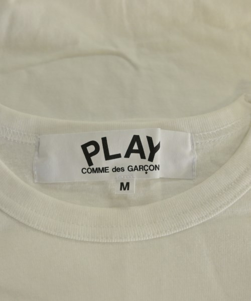 PLAY COMME des GARCONS（プレイコムデギャルソン）Tシャツ・カットソー 白 サイズ:M レディース/2200635076069