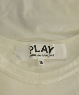PLAY COMME des GARCONS（プレイコムデギャルソン）Tシャツ・カットソー 白 サイズ:M レディース/2200635076076
