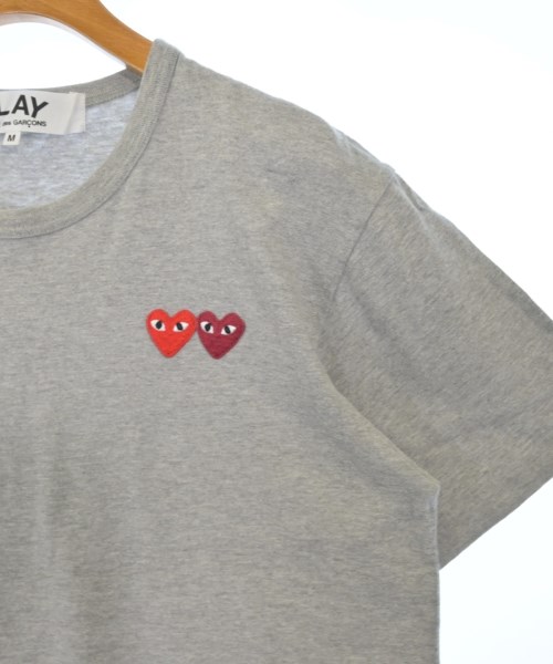 PLAY COMME des GARCONS（プレイコムデギャルソン）Tシャツ・カットソー グレー サイズ:M レディース/2200635076083