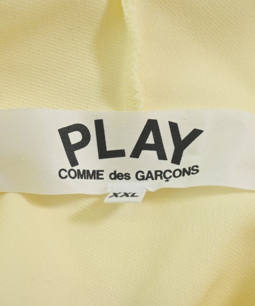 PLAY COMME des GARCONS（プレイコムデギャルソン）パーカー 黄 サイズ:XXL メンズ/2200637571036