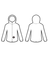 PLAY COMME des GARCONS（プレイコムデギャルソン）パーカー 黄 サイズ:XXL メンズ/2200637571036