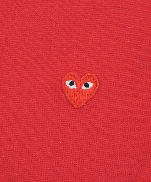 PLAY COMME des GARCONS（プレイコムデギャルソン）カーディガン 赤 サイズ:L メンズ/2200623679098