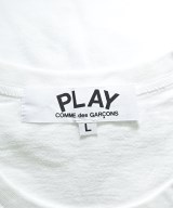 PLAY COMME des GARCONS（プレイコムデギャルソン）Tシャツ・カットソー 白 サイズ:L レディース/2200638197037