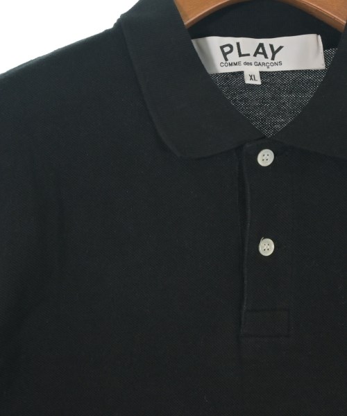 PLAY COMME des GARÇONS ブラックポロシャツ M PLAY COMME des GARCONS 新品 プレイ コムデギャルソン BLACK HEART