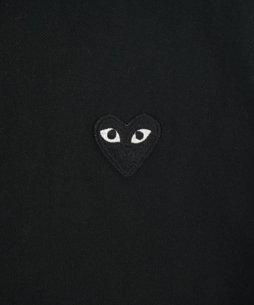PLAY COMME des GARCONS（プレイコムデギャルソン）ポロシャツ 黒 サイズ:XL メンズ/2200638606089