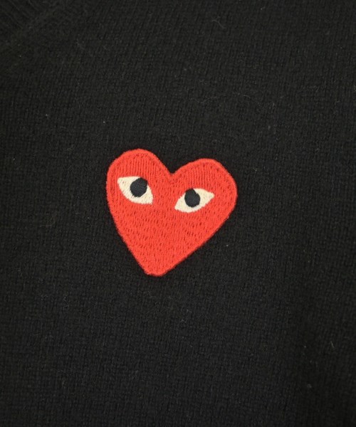 PLAY COMME des GARCONS（プレイコムデギャルソン）ニット・セーター 黒 サイズ:-(M位) レディース/2200626004026