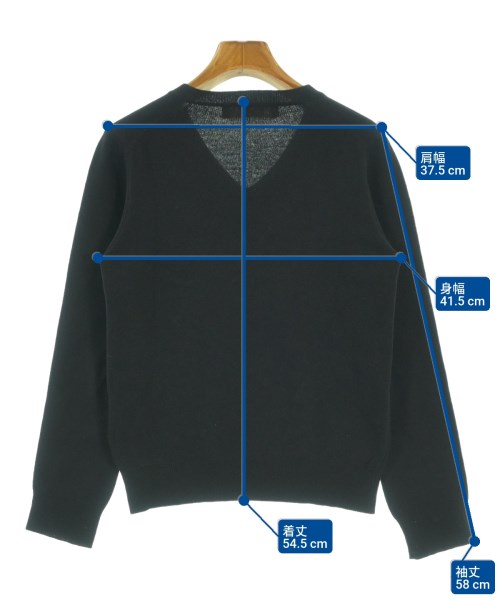 PLAY COMME des GARCONS（プレイコムデギャルソン）ニット・セーター 黒 サイズ:-(M位) レディース/2200626004026