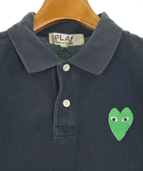 PLAY COMME des GARCONS（プレイコムデギャルソン）ポロシャツ 紺 サイズ:M レディース/2200625302147