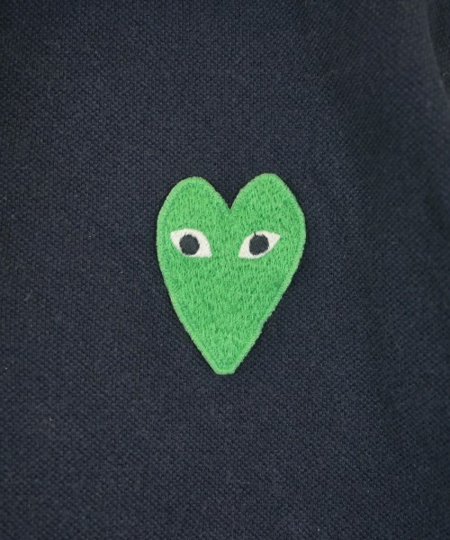 PLAY COMME des GARCONS（プレイコムデギャルソン）ポロシャツ 紺 サイズ:M レディース/2200625302147