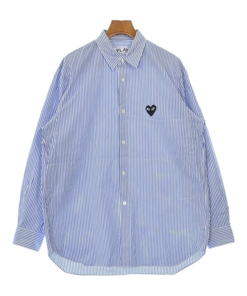 PLAY COMME des GARCONS(プレイコムデギャルソン)カジュアルシャツ 青 サイズ:L/2200640650254