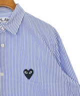PLAY COMME des GARCONS（プレイコムデギャルソン）カジュアルシャツ 青 サイズ:L レディース/2200640650254