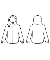 PLAY COMME des GARCONS（プレイコムデギャルソン）パーカー 青 サイズ:M レディース/2200640696191