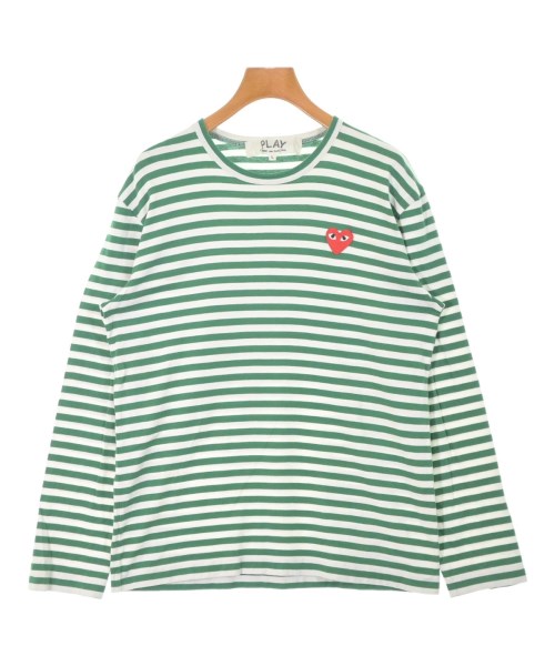 PLAY COMME des GARCONS（プレイコムデギャルソン）Tシャツ・カットソー 緑 サイズ:L レディース/2200640741037