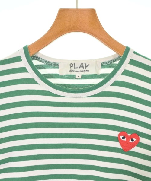 PLAY COMME des GARCONS（プレイコムデギャルソン）Tシャツ・カットソー 緑 サイズ:L レディース/2200640741037