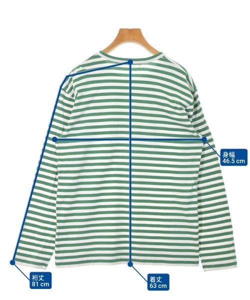 PLAY COMME des GARCONS（プレイコムデギャルソン）Tシャツ・カットソー 緑 サイズ:L レディース/2200640741037