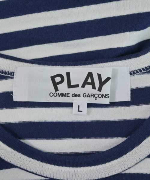 PLAY COMME des GARCONS（プレイコムデギャルソン）Tシャツ・カットソー 紺 サイズ:L メンズ/2200637802031