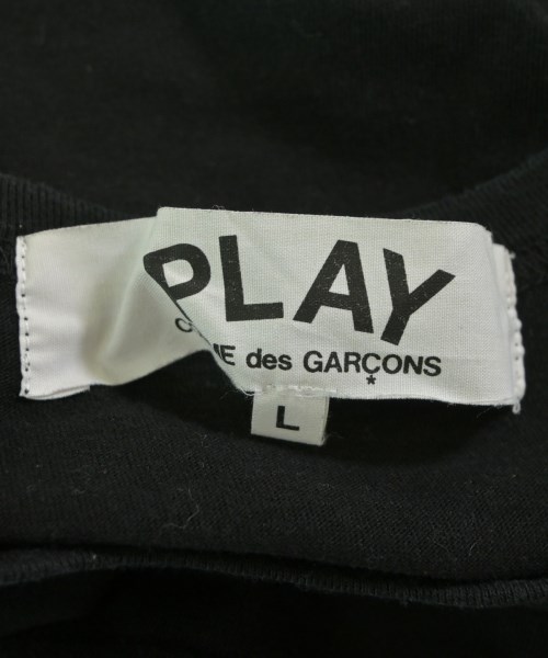 PLAY COMME des GARCONS（プレイコムデギャルソン）Tシャツ・カットソー 黒 サイズ:L レディース/2200641728013