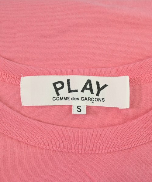 PLAY COMME des GARCONS（プレイコムデギャルソン）Tシャツ・カットソー ピンク サイズ:S レディース/2200628152114