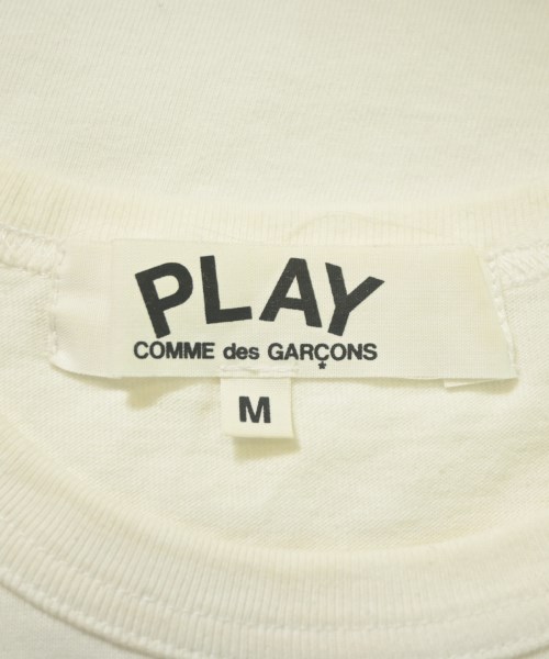 PLAY COMME des GARCONS（プレイコムデギャルソン）Tシャツ・カットソー 白 サイズ:M レディース/2200642482020