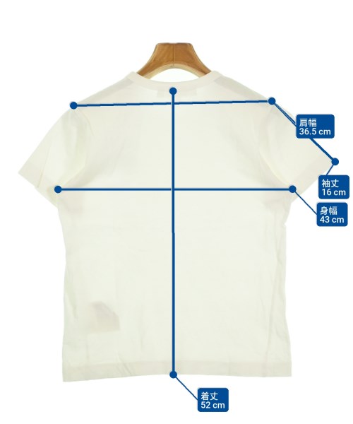 PLAY COMME des GARCONS（プレイコムデギャルソン）Tシャツ・カットソー 白 サイズ:M レディース/2200642482020