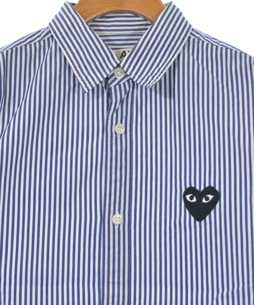 PLAY COMME des GARCONS（プレイコムデギャルソン）カジュアルシャツ 青 サイズ:M メンズ/2200632147182