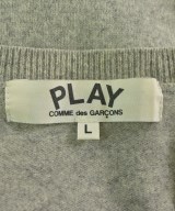 PLAY COMME des GARCONS（プレイコムデギャルソン）カーディガン グレー サイズ:L レディース/2200639522104