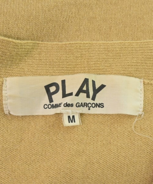PLAY COMME des GARCONS（プレイコムデギャルソン）カーディガン ベージュ サイズ:M メンズ/2200643210226