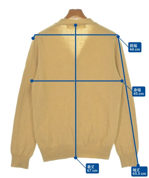 PLAY COMME des GARCONS（プレイコムデギャルソン）カーディガン ベージュ サイズ:M メンズ/2200643210226